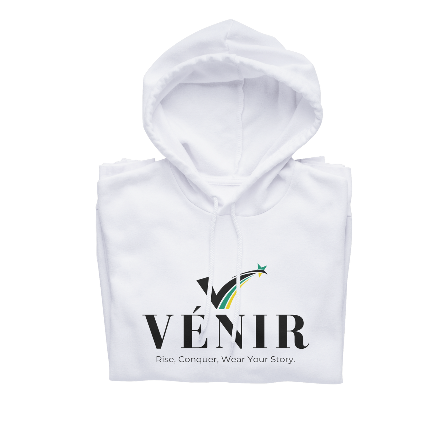 VÉNIR Hoodie – Rise, Conquer, Wear Your Story