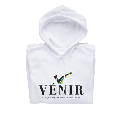 VÉNIR Hoodie – Rise, Conquer, Wear Your Story