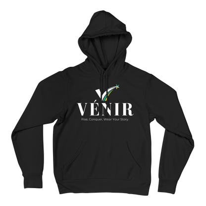 VÉNIR Hoodie – Rise, Conquer, Wear Your Story